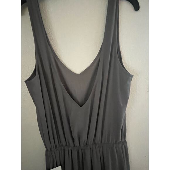 Show Me Your Mumu Women's S Kendall Maxi Dress Charcoal Gray Formal - Picture 6 of 13